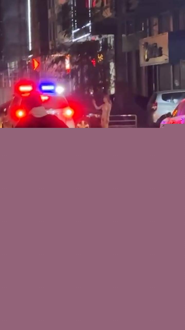 裸女被警察叔叔碰到 (2) 裸女被警察叔叔碰到 (2)