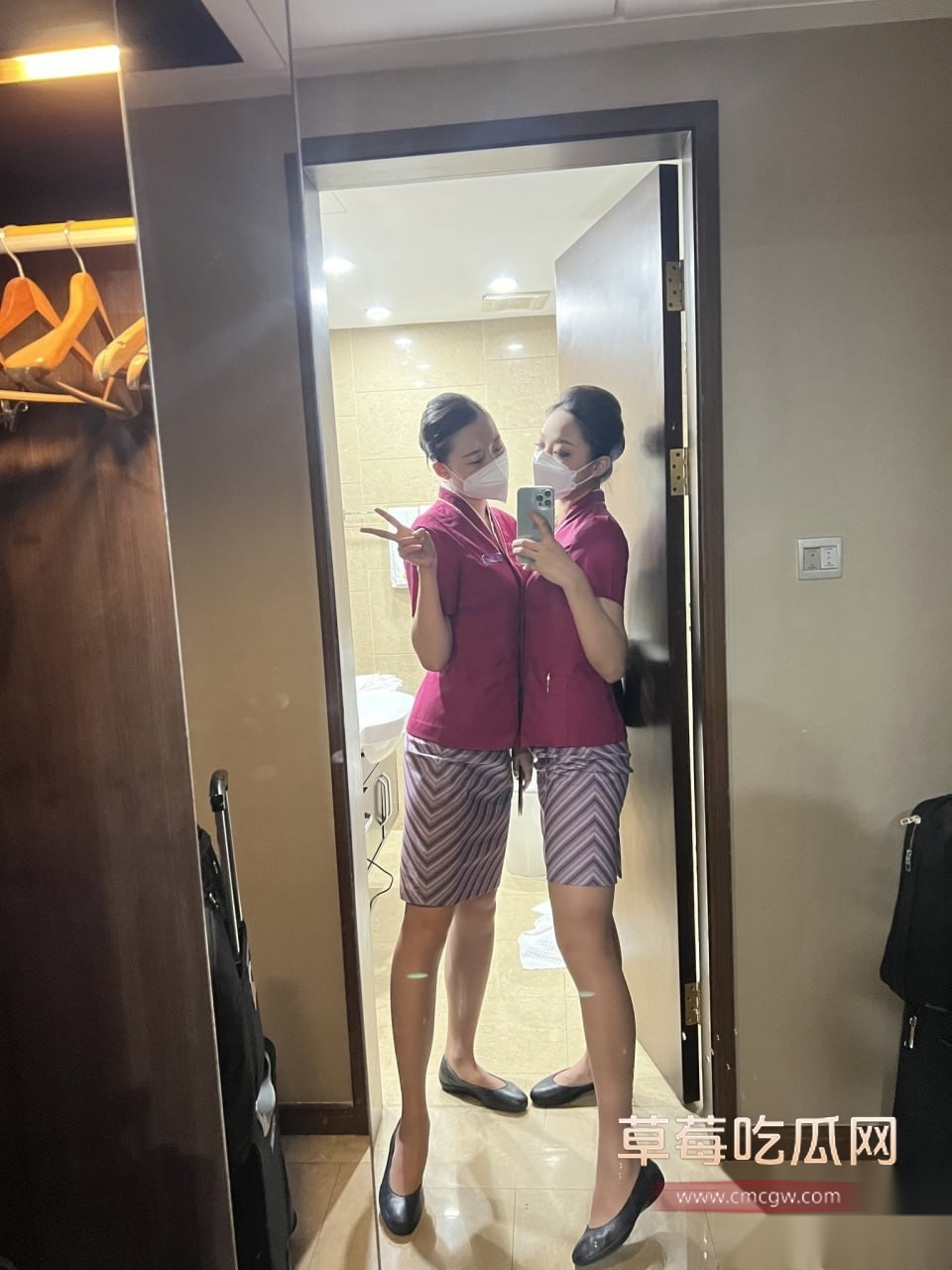 又一位南航的空姐下海了 12