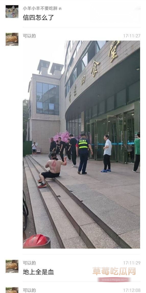 武汉食堂无差别砍人事件4