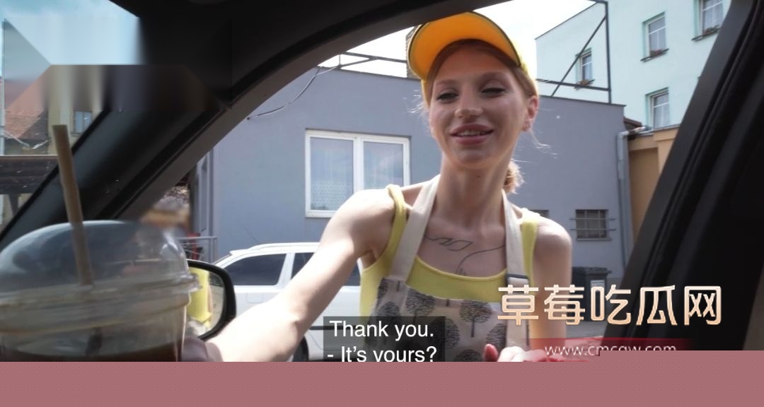 捷克街头搭讪咖啡店员工1 捷克街头搭讪咖啡店员工1