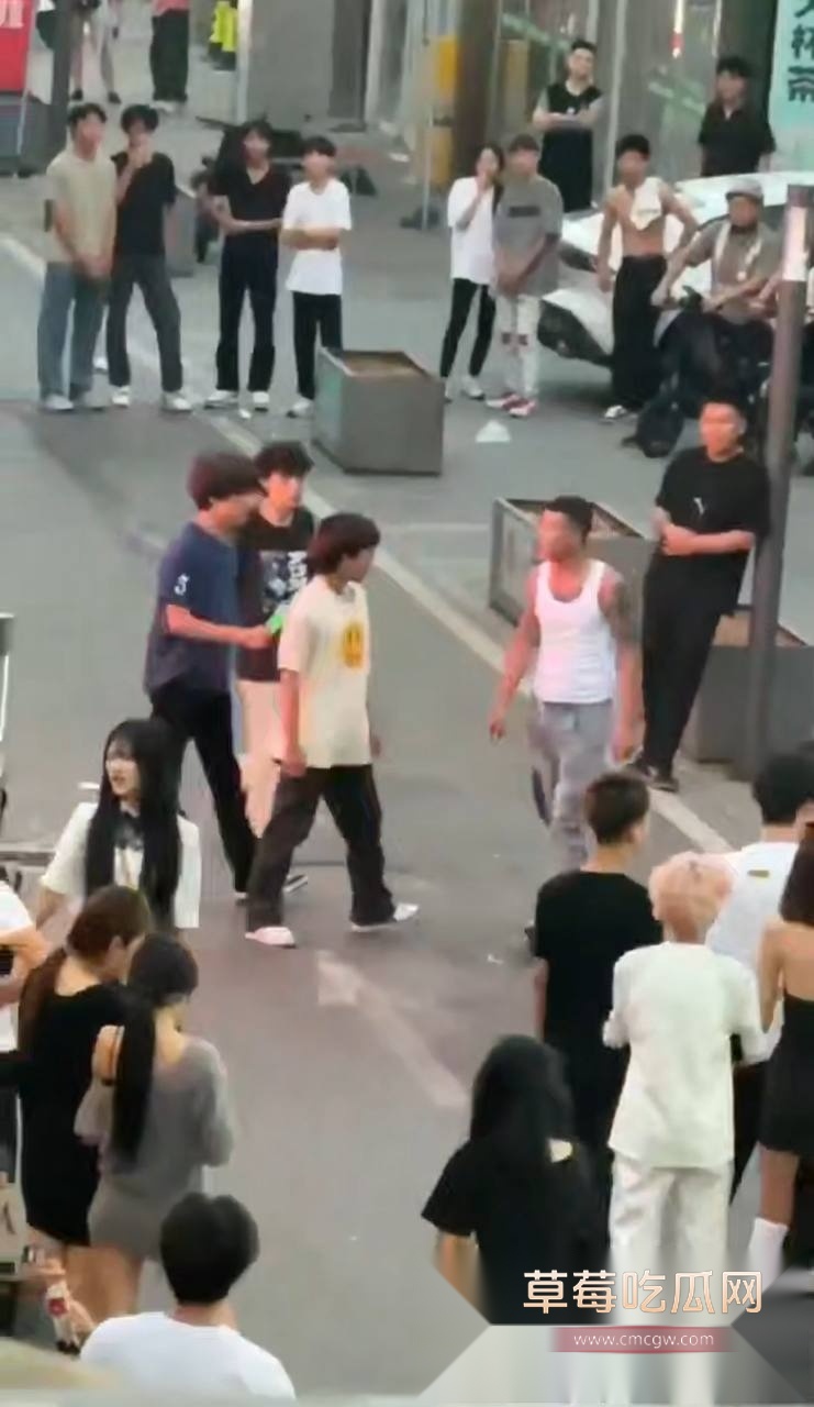 年轻人争强好胜 街头打架群殴 9 年轻人争强好胜 街头打架群殴 9
