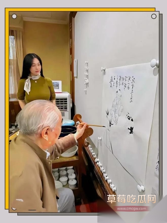 书画大家范曾小50岁娇妻被传出轨 5 书画大家范曾小50岁娇妻被传出轨 5