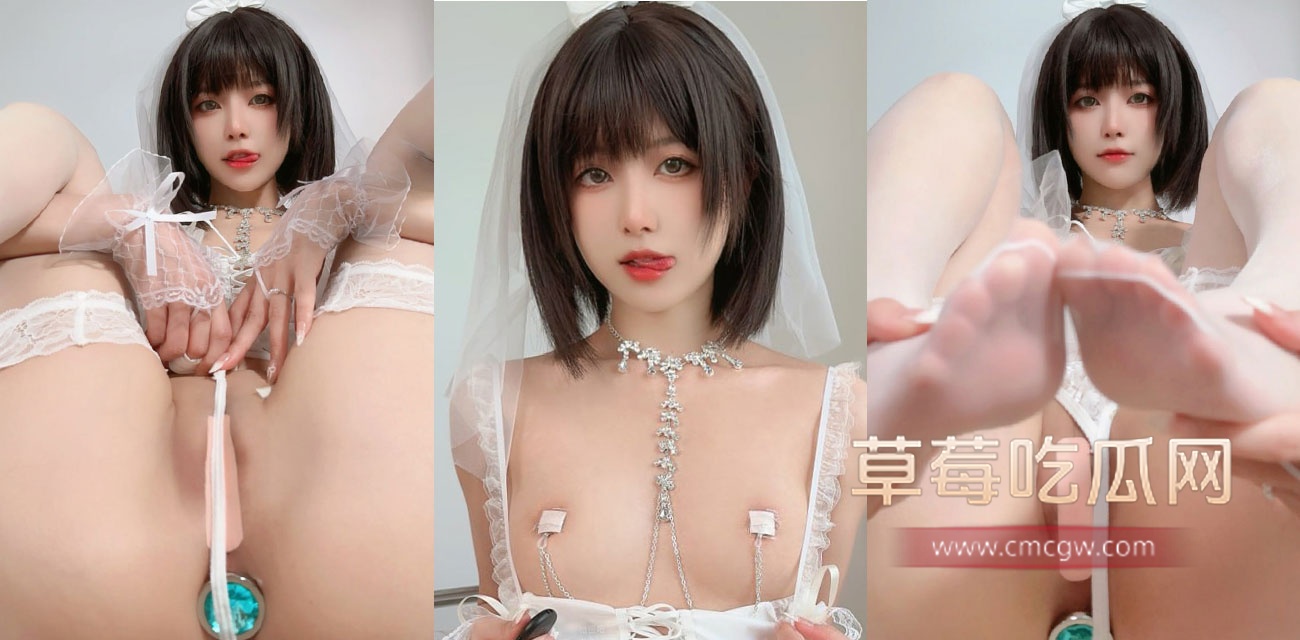 布丁大法化身cosplay的婚纱角色.jpg