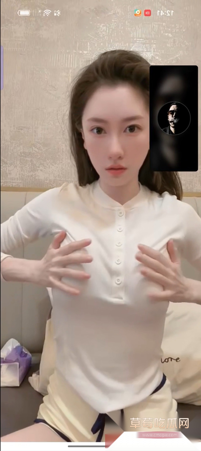抖音高颜值网红D大熊硬糖 5