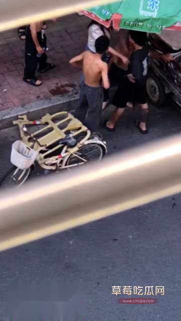 中国两大孝子当街抓奸老妈2