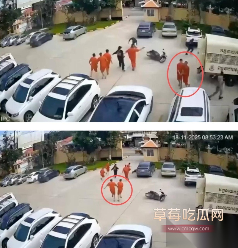 越南大嫂冯静劫柬埔寨囚车案后续 为爱勇劫法场的大嫂在救出男友后被警方抓获 现场采访记者不知意欲何为竟对大嫂动手动脚! 17 越南大嫂冯静劫柬埔寨囚车案后续 为爱勇劫法场的大嫂在救出男友后被警方抓获 现场采访记者不知意欲何为竟对大嫂动手动脚! 17