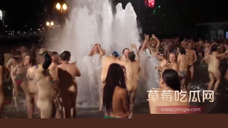 波特兰万人裸体自行车夜骑7 波特兰万人裸体自行车夜骑7