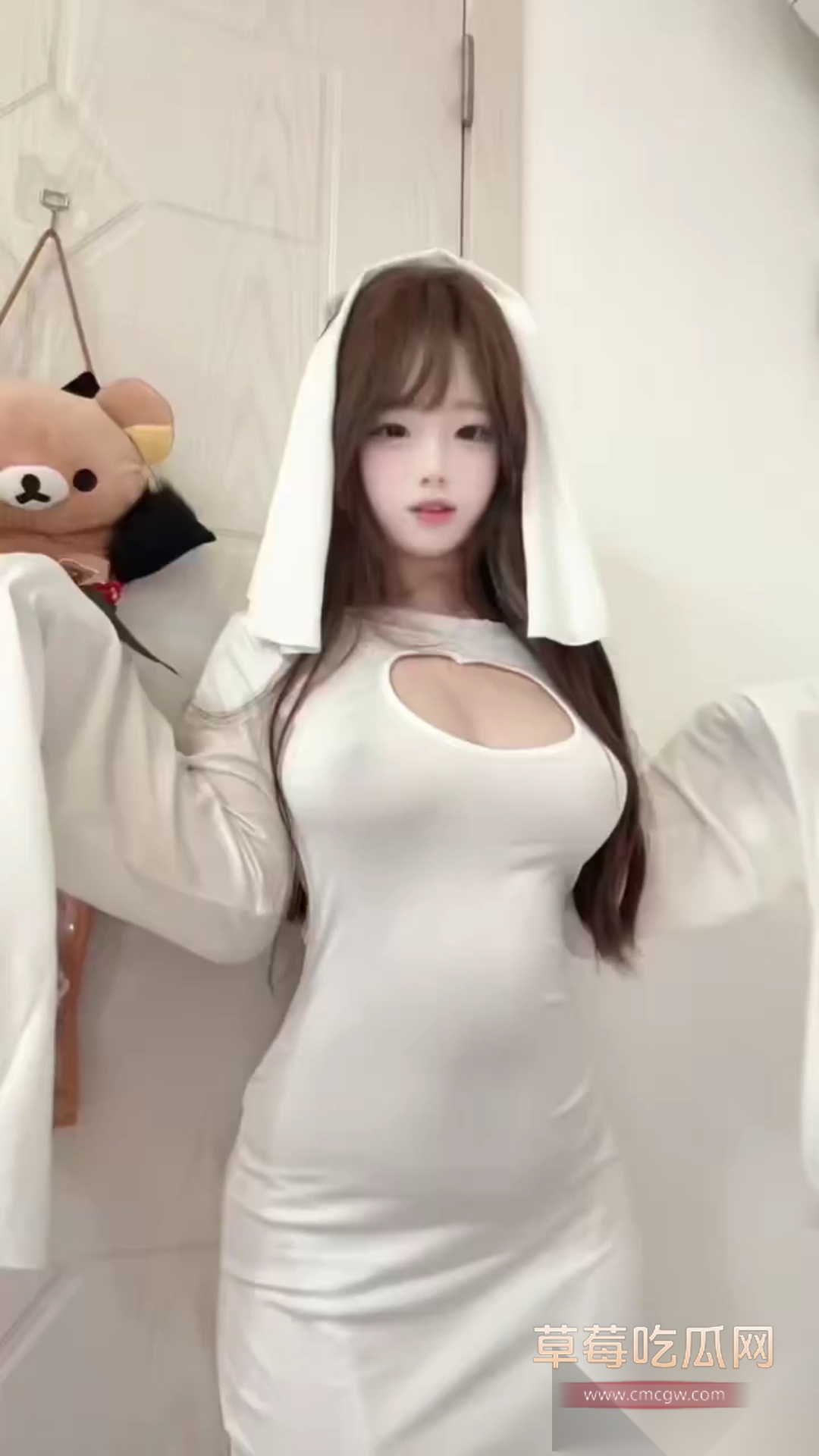 抖音童颜巨乳网红 晕呼呼 3