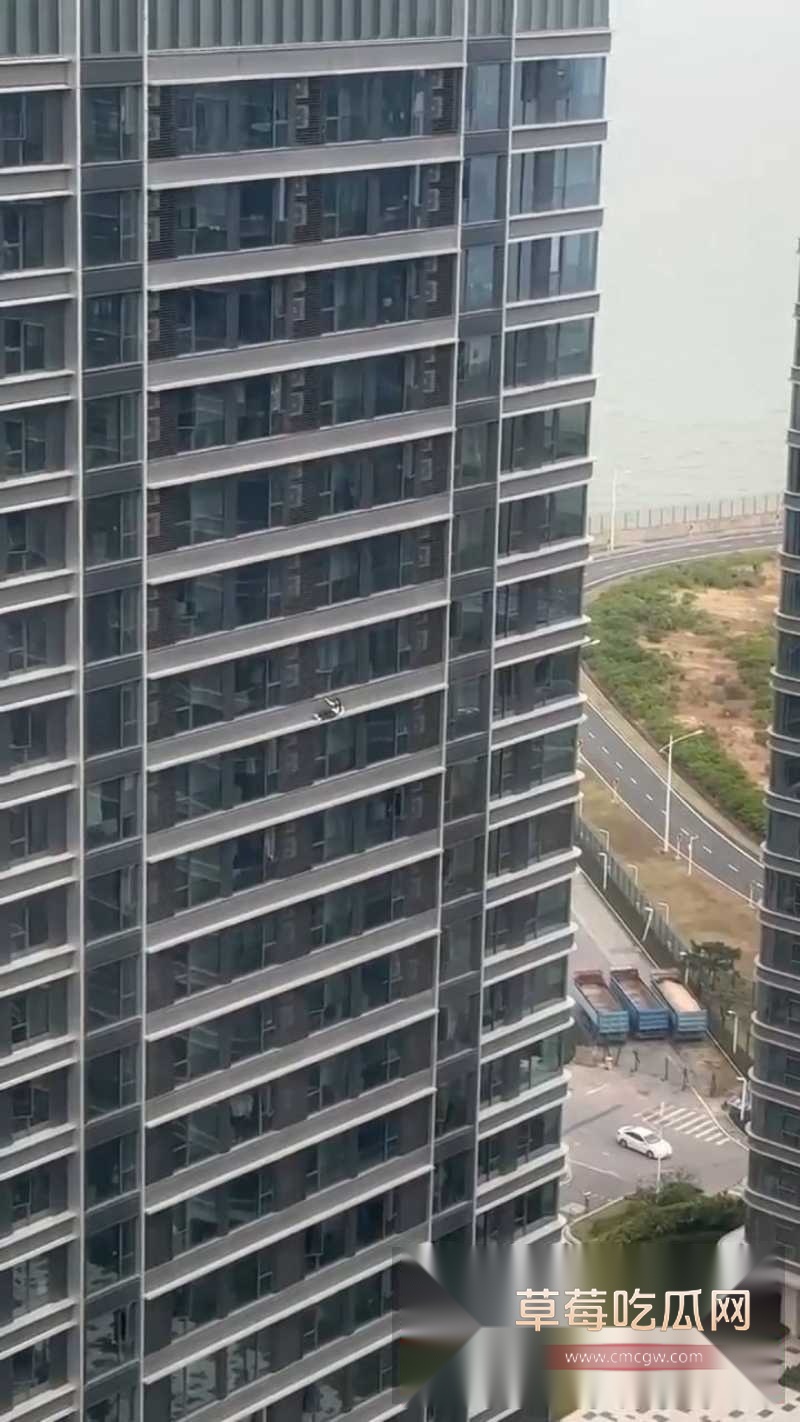深圳湾悦府二期女子高空坠楼全过程清晰曝光 2