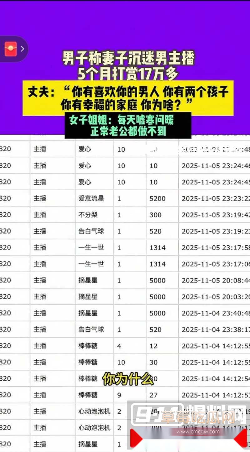 河南全职宝妈打赏男主播17万 大尺度聊天记录曝光 3 河南全职宝妈打赏男主播17万 大尺度聊天记录曝光 3