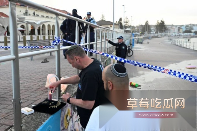 澳大利亚邦迪海滩光明节变修罗场 恐怖分子持枪预谋屠杀犹太人  6