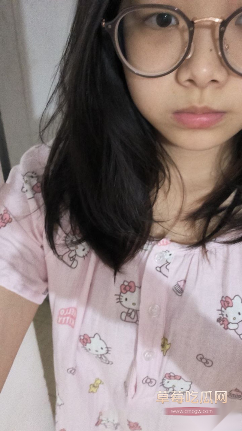 青岛滨海学院大二眼镜妹 15