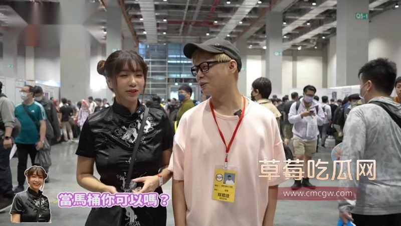 台湾女神吴梦梦带着小弟逛成人动漫展1 台湾女神吴梦梦带着小弟逛成人动漫展1