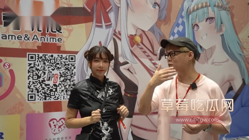 台湾女神吴梦梦带着小弟逛成人动漫展2 台湾女神吴梦梦带着小弟逛成人动漫展2