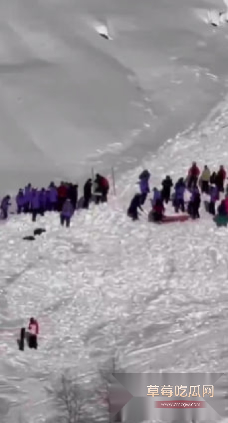 新疆禾木吉克普林滑雪场突发雪崩 3 新疆禾木吉克普林滑雪场突发雪崩 3