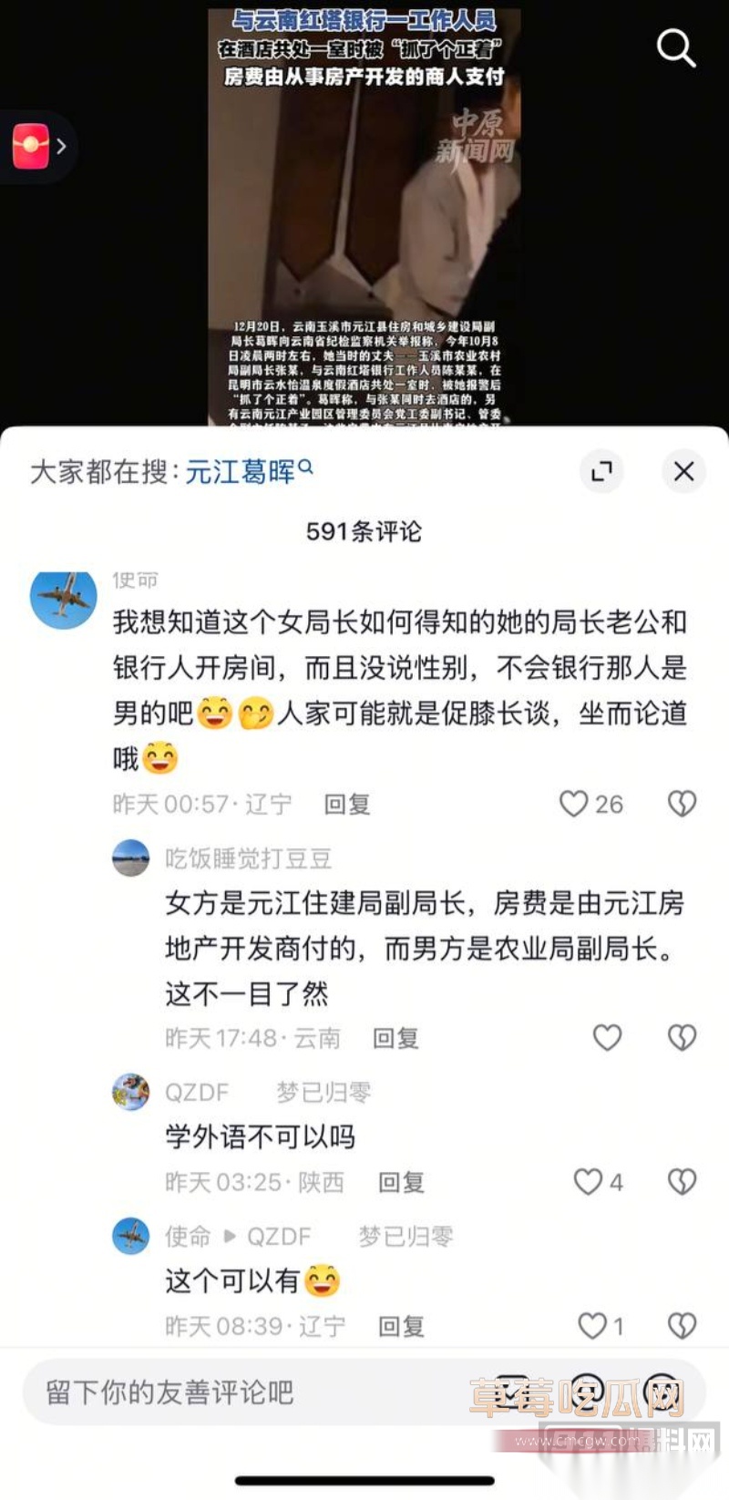 云南玉溪元江县农业局副局长张颖偷情被曝 38