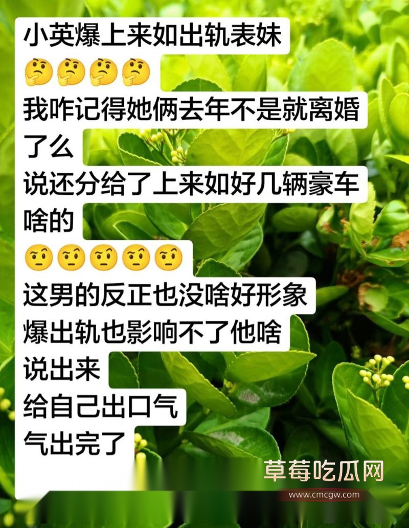 小英曝上如拉出轨表妹29 小英曝上如拉出轨表妹29
