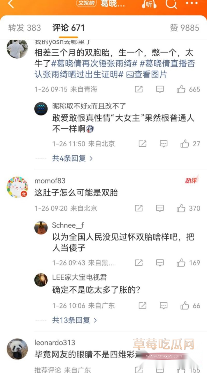 张雨绮代孕黑料被葛晓倩爆料17 张雨绮代孕黑料被葛晓倩爆料17