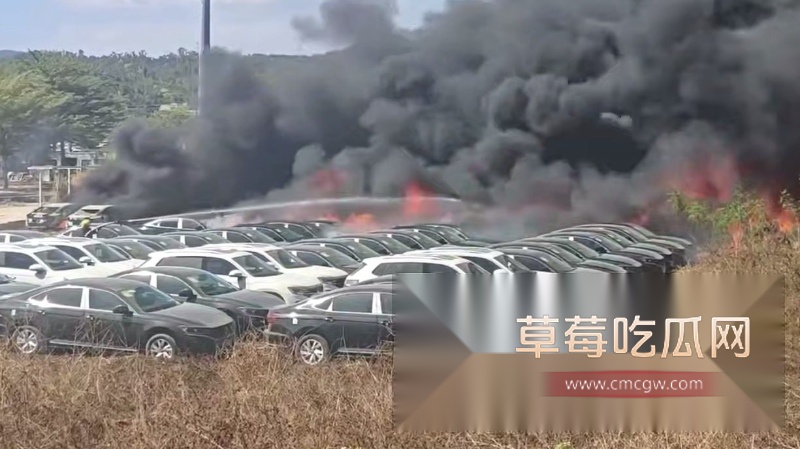 停车场突发大火 7 停车场突发大火 7