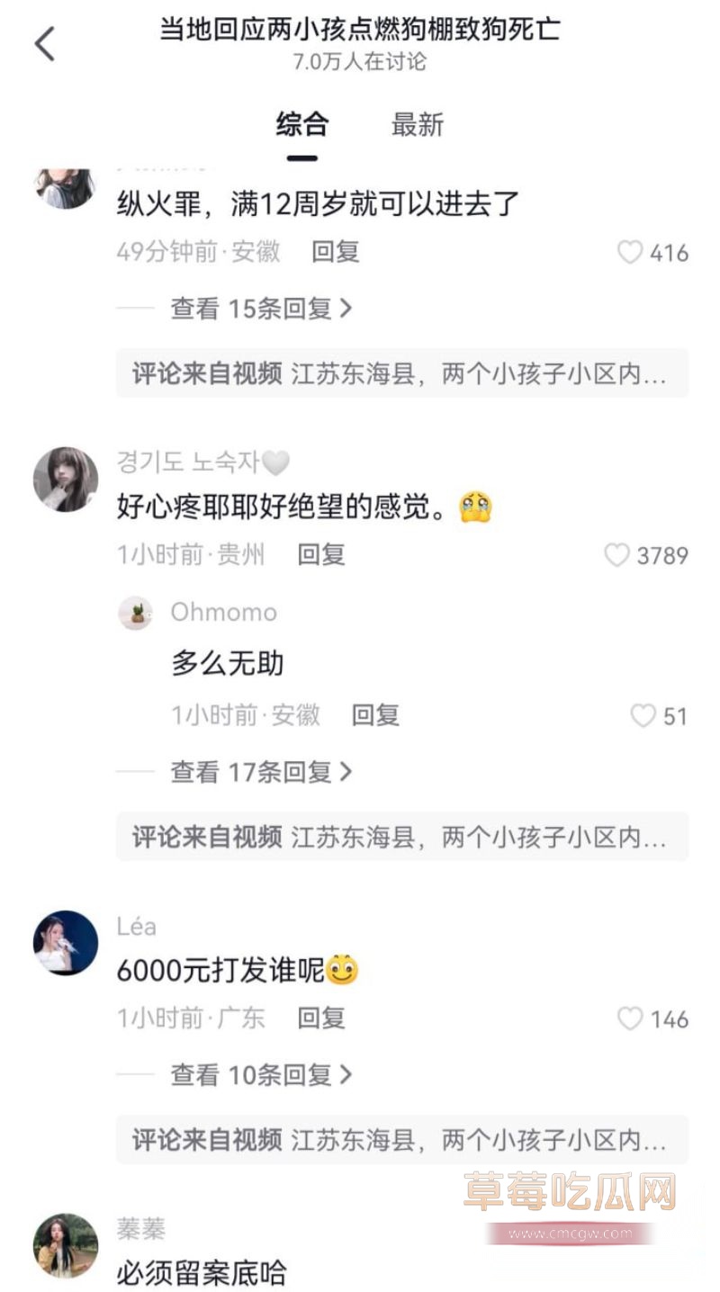 连云港烧狗事件引发网友评论9 连云港烧狗事件引发网友评论9