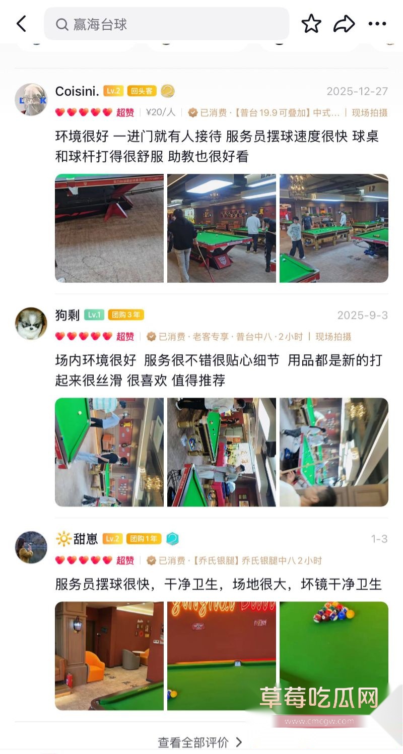赢海台球女助教春节不歇业2 赢海台球女助教春节不歇业2