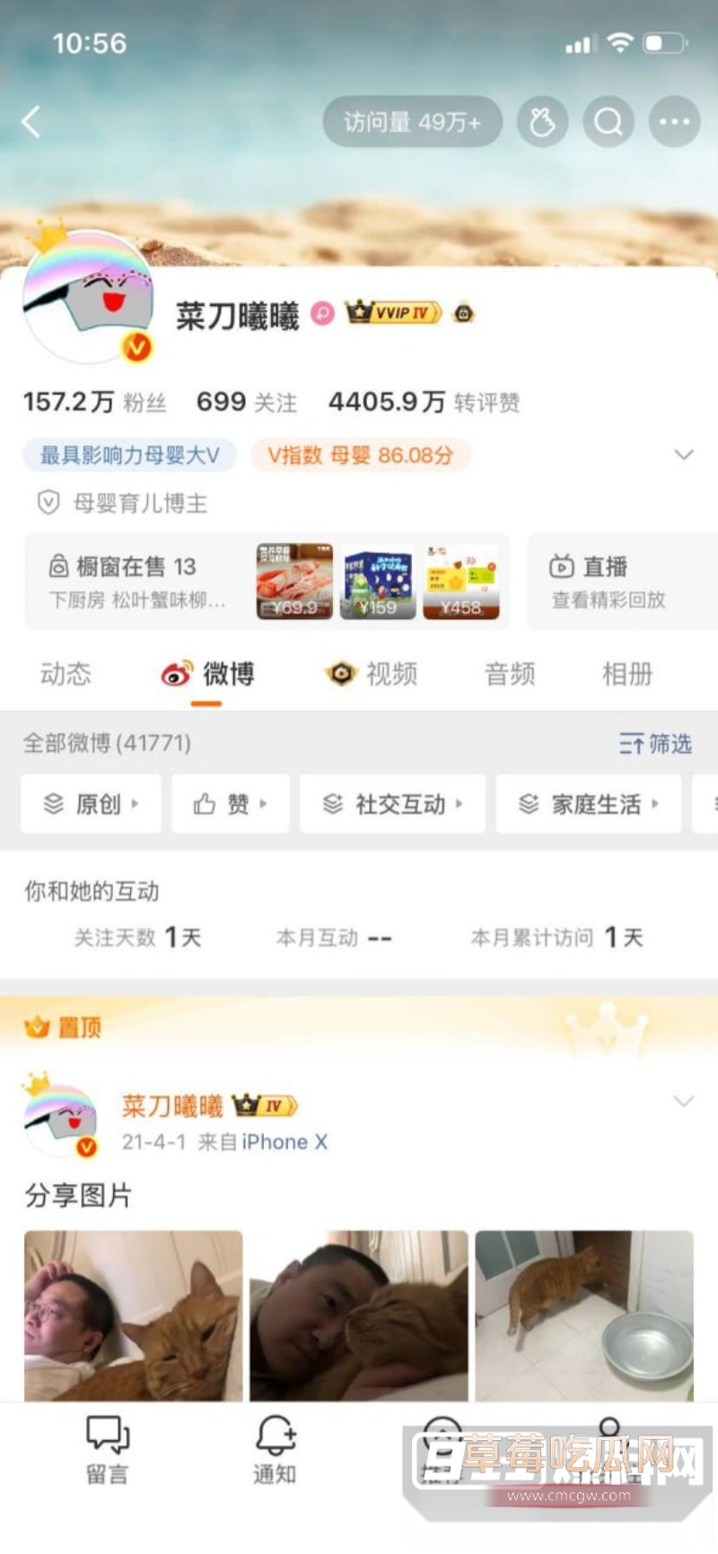 微博知名女权百万博主 菜刀曦曦  16