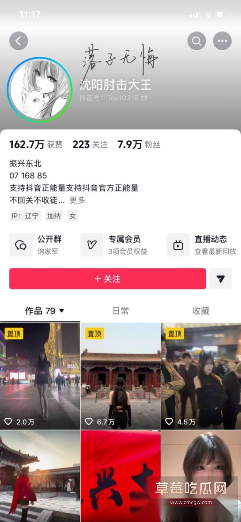 抖音网红 沈阳肘击大王 15 抖音网红 沈阳肘击大王 15