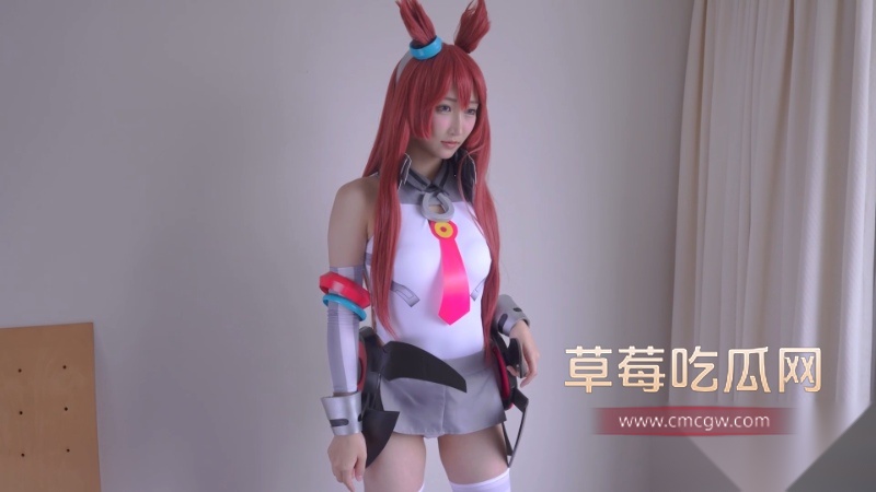 高颜超嫩美少女Cos赛马娘美浦波 1