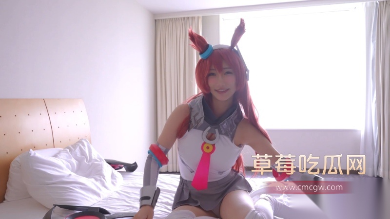 高颜超嫩美少女Cos赛马娘美浦波 15
