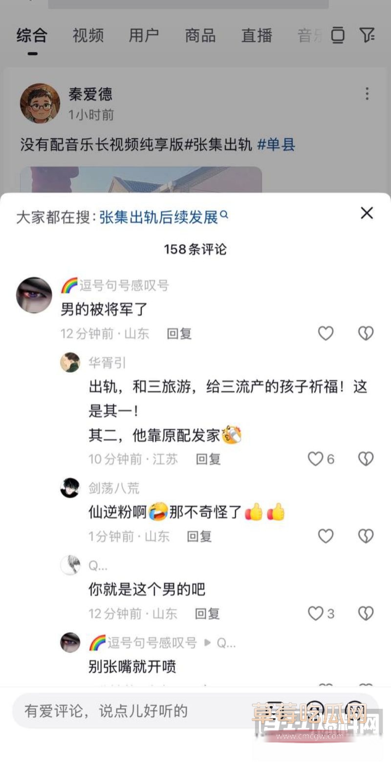 山东菏泽单县张集出轨事件2