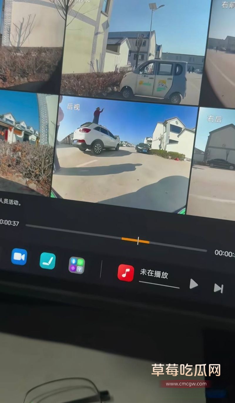 原配站车顶上骂狗男女2
