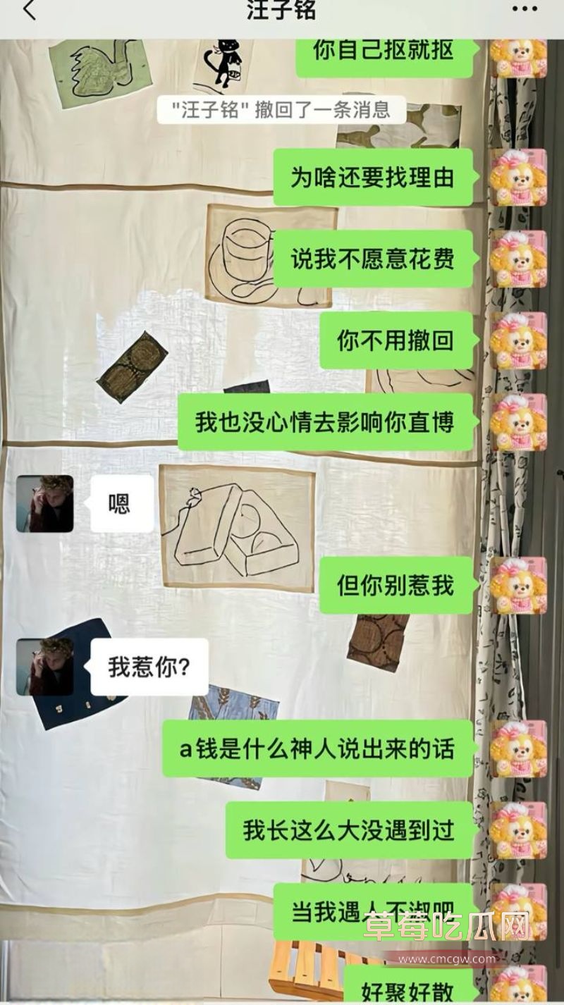 女主和汪子铭的聊天记录9
