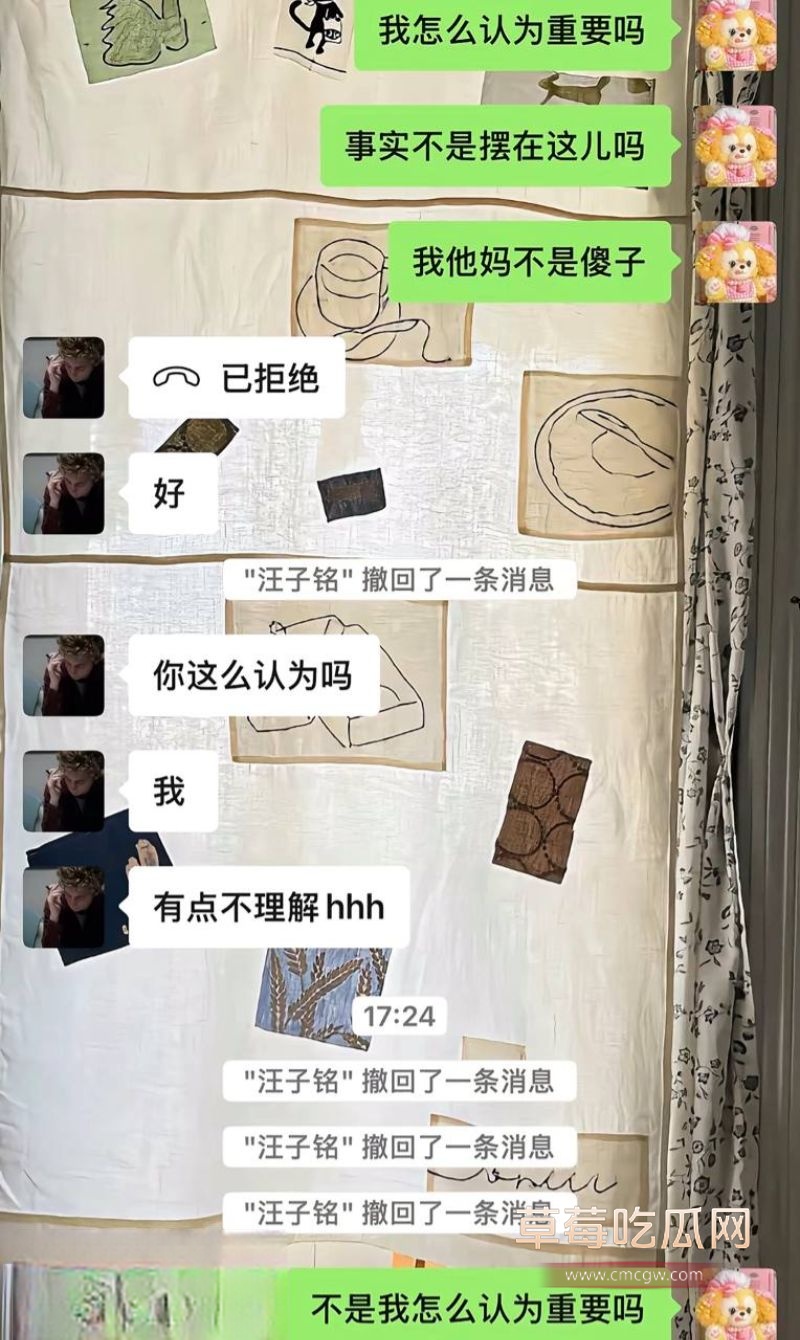 女主和汪子铭的聊天记录10