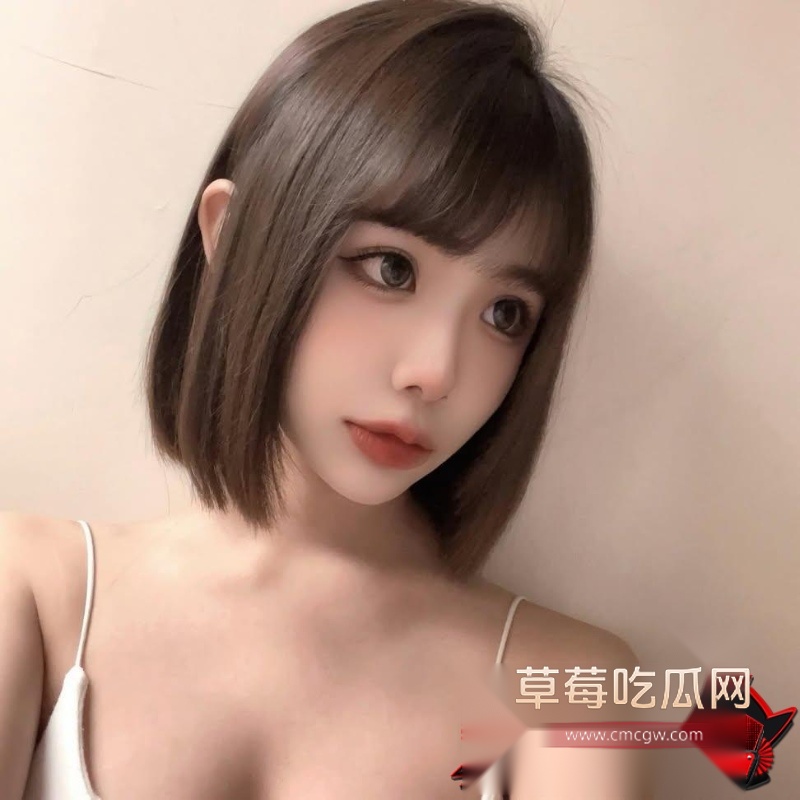 高颜短发小网美小渝 9