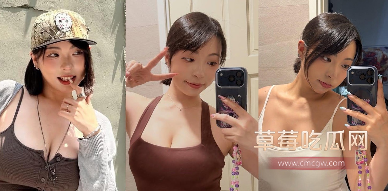 高颜短发巨乳健身博主 逆.jpg