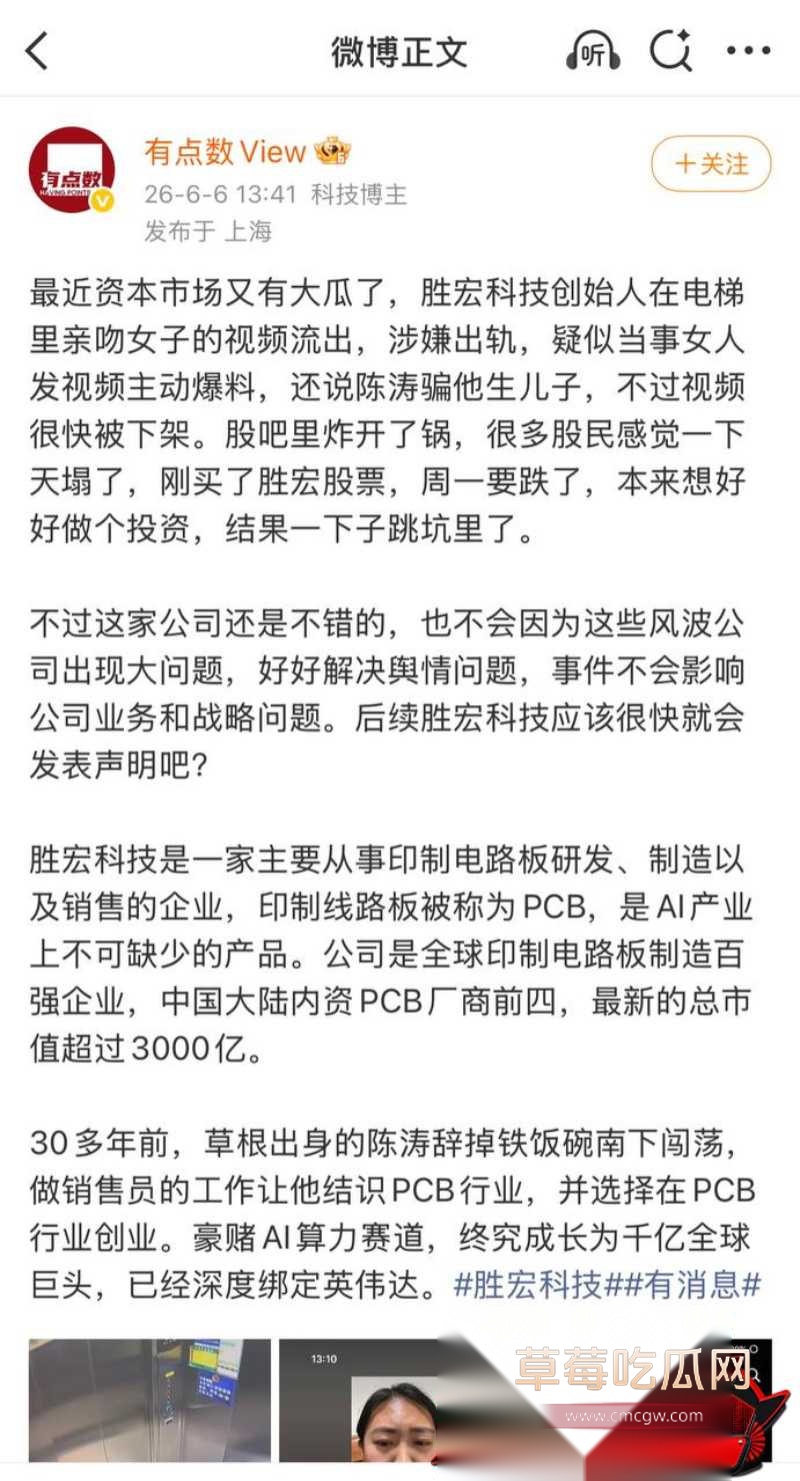 胜宏科技董事长陈涛 5 胜宏科技董事长陈涛 5
