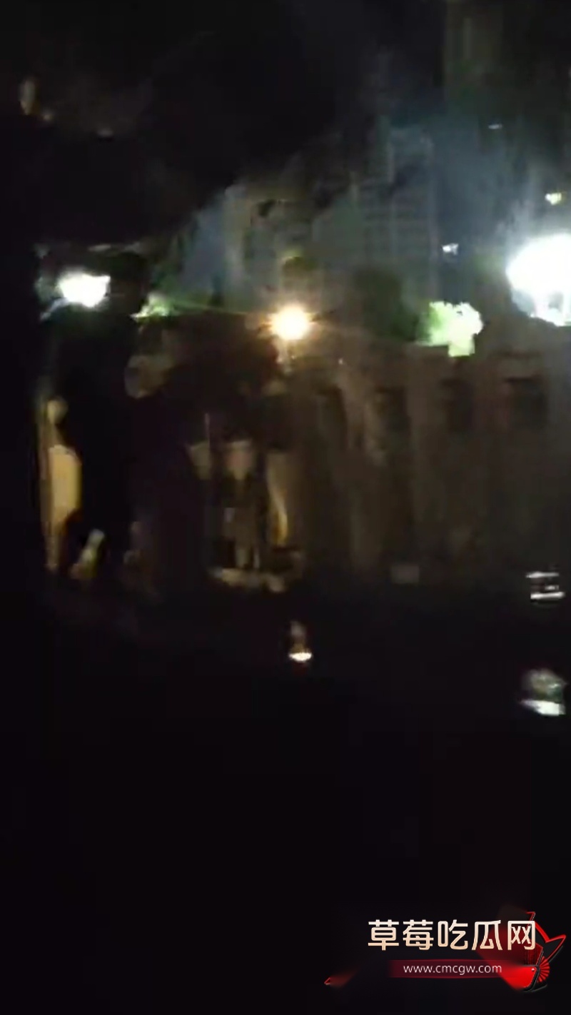 睢县北湖 路边情侣打炮5