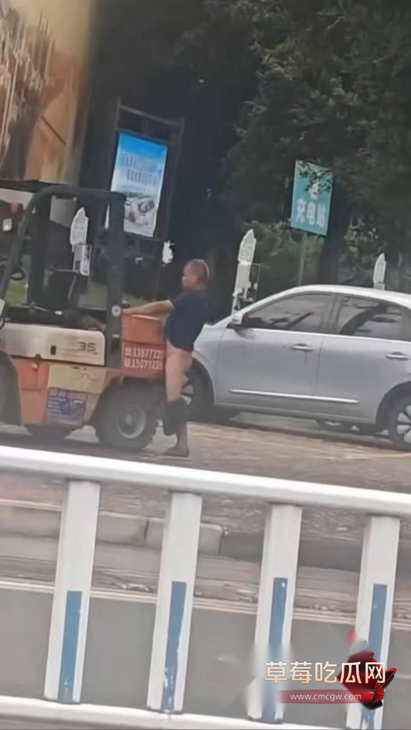 一大爷大街上饥渴难耐日叉车3