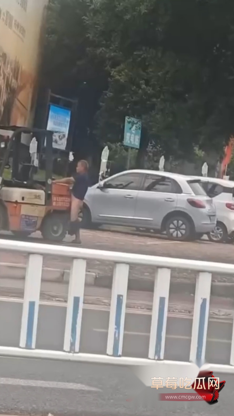 一大爷大街上饥渴难耐日叉车6