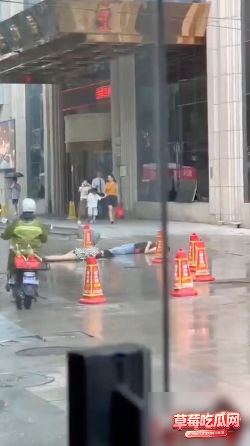 延安金泽酒店门口事件5