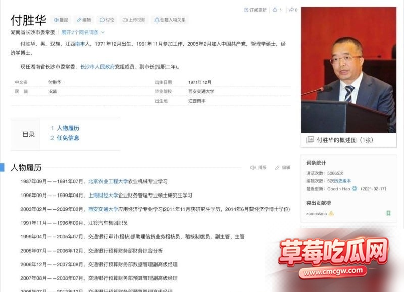 湖南长沙副市长 付胜华 10 湖南长沙副市长 付胜华 10