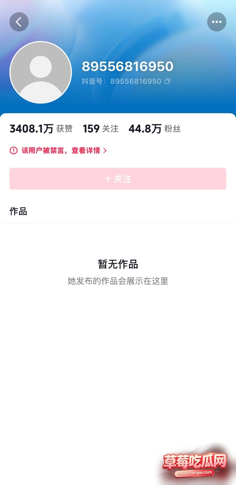 抖音58万粉网红藤藤菜8