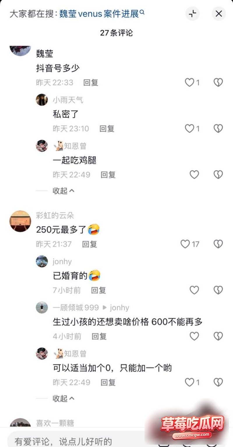 抖音百万粉网红魏莹3 抖音百万粉网红魏莹3