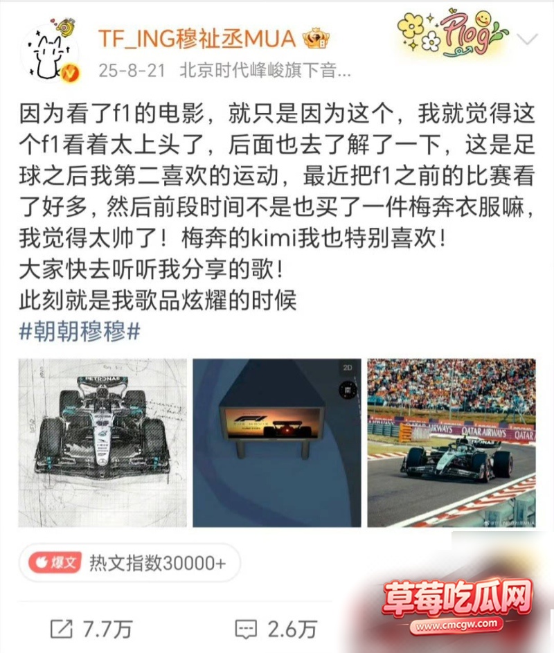 时代少年团抄袭F1logo事件4
