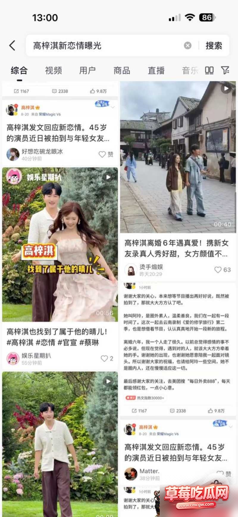 高梓淇45岁的离婚六年后首度公开新恋情 6