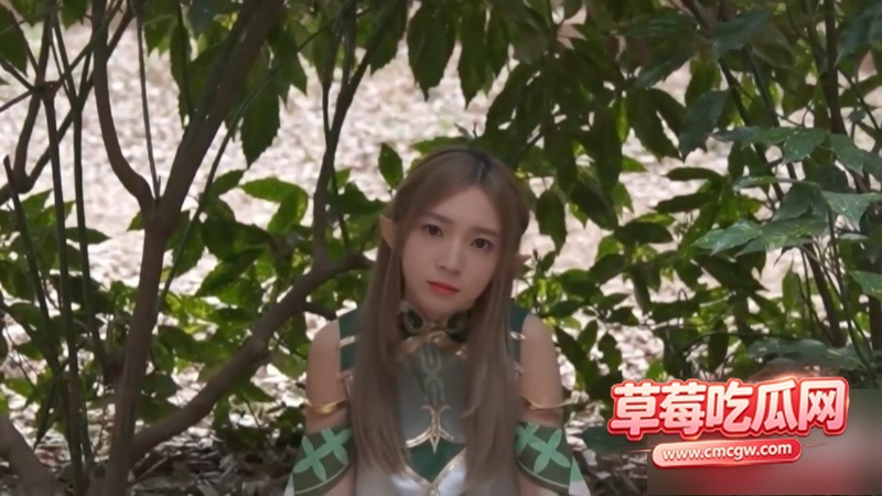 AI换脸陈瑶化身森林小精灵 1 AI换脸陈瑶化身森林小精灵 1