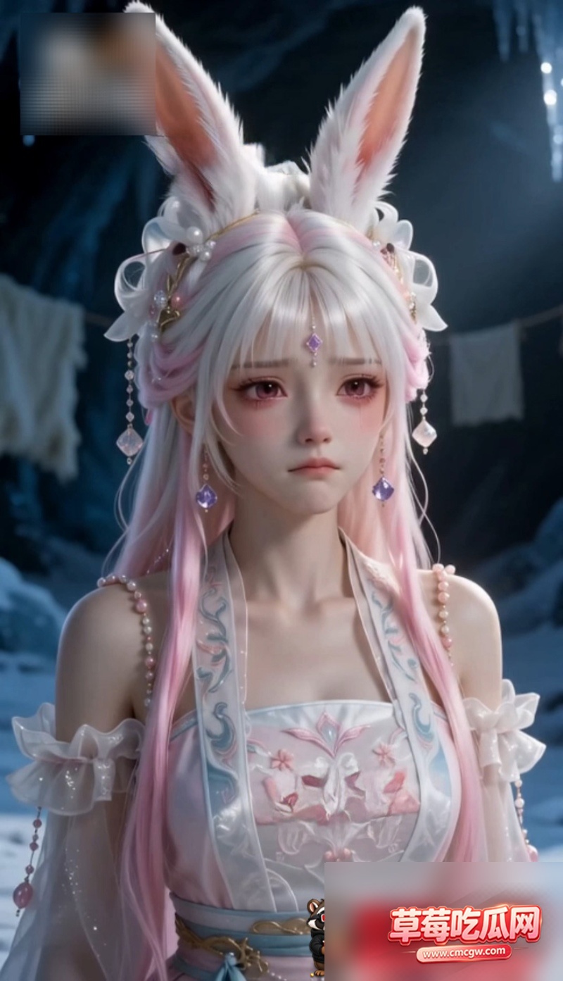 AI短剧《雪狼太子神兔妻》 16 AI短剧《雪狼太子神兔妻》 16