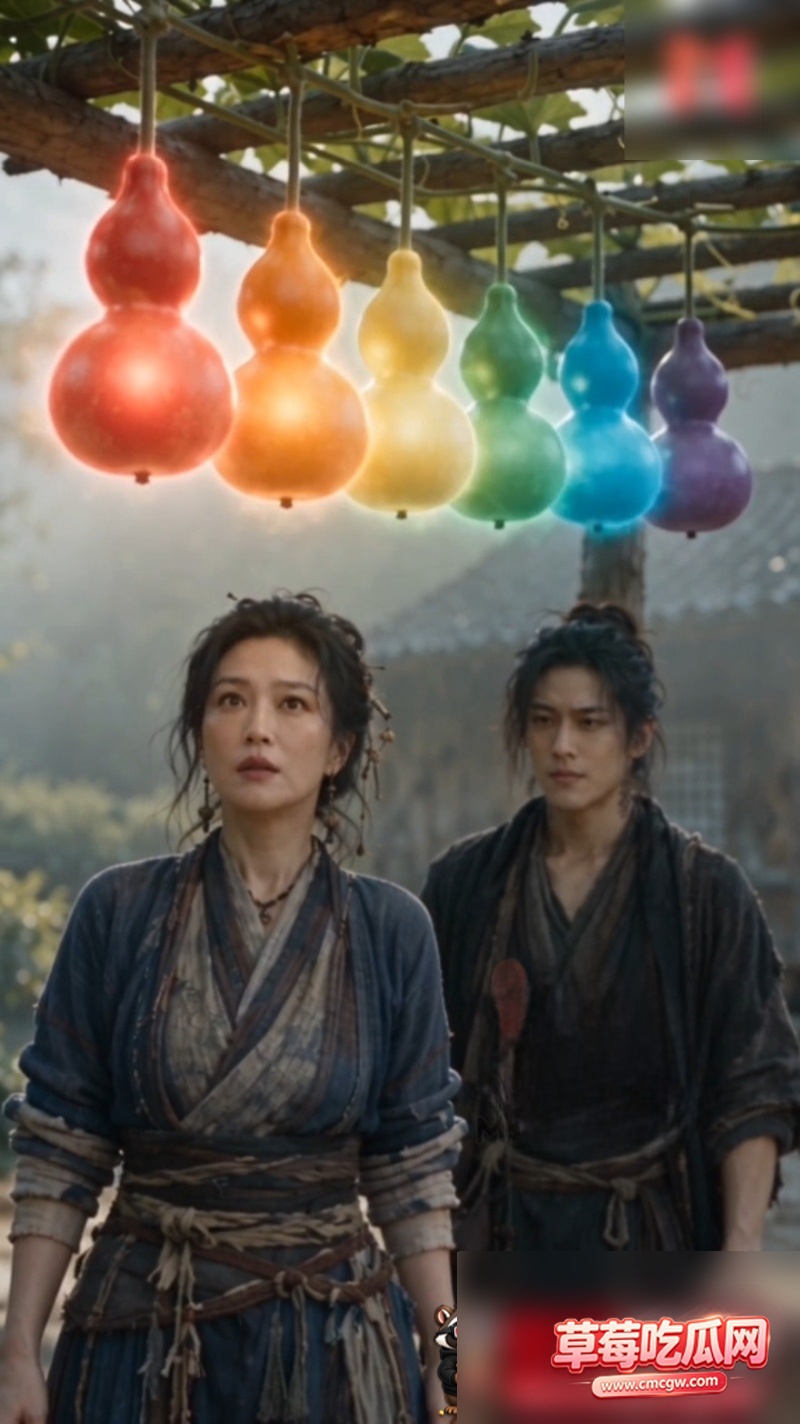 AI短剧《葫芦妹救奶奶》第17集 4 AI短剧《葫芦妹救奶奶》第17集 4